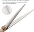 Fenice Peak 7'' Dog Straight Scissors for Grooming, 440C Stainless Steel Rose Gold Professional Pet Trimming Shears