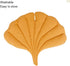 Pet Mat for Small Dogs and Cats - Soft Cotton Bedding with Ginkgo Leaf Design, Machine Washable, 50 x 68cm