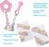Puppy Toys for Teething Puppies, Plush Squeaky Bunny Dog Toys for Small Dogs, Pink, 4pcs