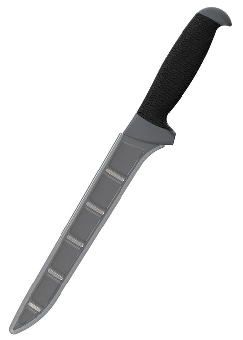 Kershaw 7.5" Narrow Fish Fillet Knife, Includes Protective Sheath, Silver