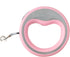 HEEPDD 2.5 Meter Retractable Dog Leash, 360° Walking Leash with One-Handed Brake Pause Lock for Small Medium Dogs ()