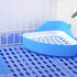kathson Small Litter Box, Guinea Pig Litter Tray for Ferret Potty Training, Corner Litter Pan
