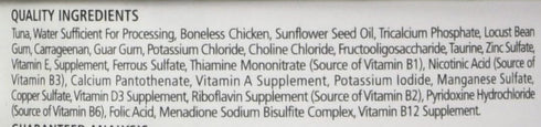 Fussie Cat Grain Free Tuna & Chicken, 2.8 oz Can, Case of 24