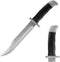 LarpGears Halloween Foam Rubber Training Fake Knife, 13.5 inches Safe Practice Knives for Martial Arts Props, Silver