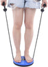 Twisting Waist Disc, Core Twister Board Ankle Body Shaping Aerobic Exercise Fitness Slim Machine Rotating Female Trainer Twist Sports Equipment with Pull Rope for Home Office Slimming Foot Massage