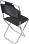 Fdit Mini Folding Chair, Portable Folding Camping Chair Folding Lawn Chair Breathable