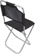 Fdit Mini Folding Chair, Portable Folding Camping Chair Folding Lawn Chair Breathable