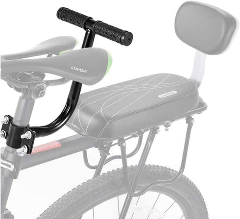 WANLIANG Bicycle Rear Seat Handle, Mountain Bike Road Bicycle Handlebar Armrest Accessories (Bend)