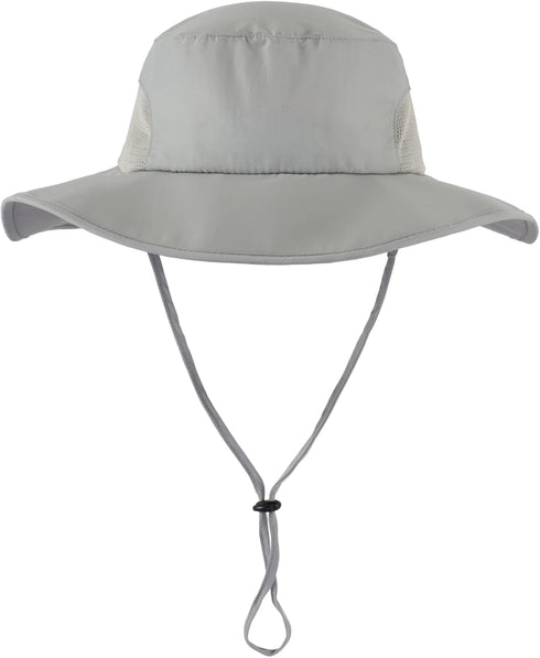 Home Prefer Outdoor Men's UPF50+ Sun Hat with Neck Flap Women's UV Protection Wide Brim