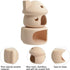 Saim Aquarium Mushroom House with Cave Decorations, Ceramic Cave Fish Tank Accessories for Small Shrimp