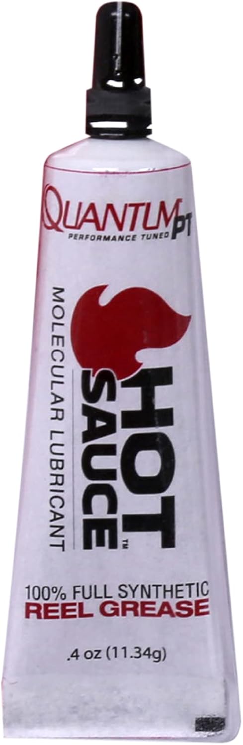 Quantum Hot Sauce Fishing Reel Grease, Provides Smooth and Long-Lasting Lubrication for
