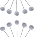 10-Pack Replaceable Cat Dangling Toy with Bell - Cat Scratching Post Replacement Attachment Ball Toy