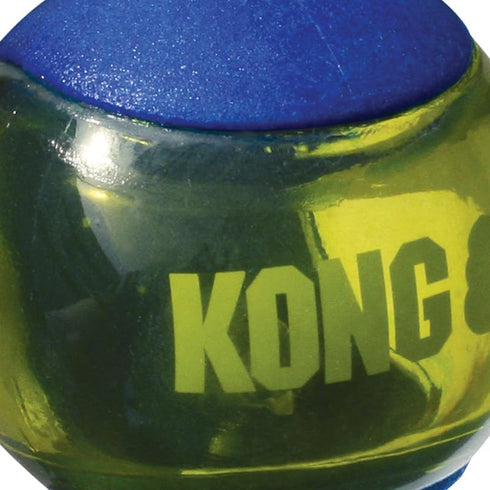 (6 Pack)) KONG Squeezz Action Ball Dog Toy Durable Bouncy Ball with Built-in Squeaker Great for Fetch & Chewers