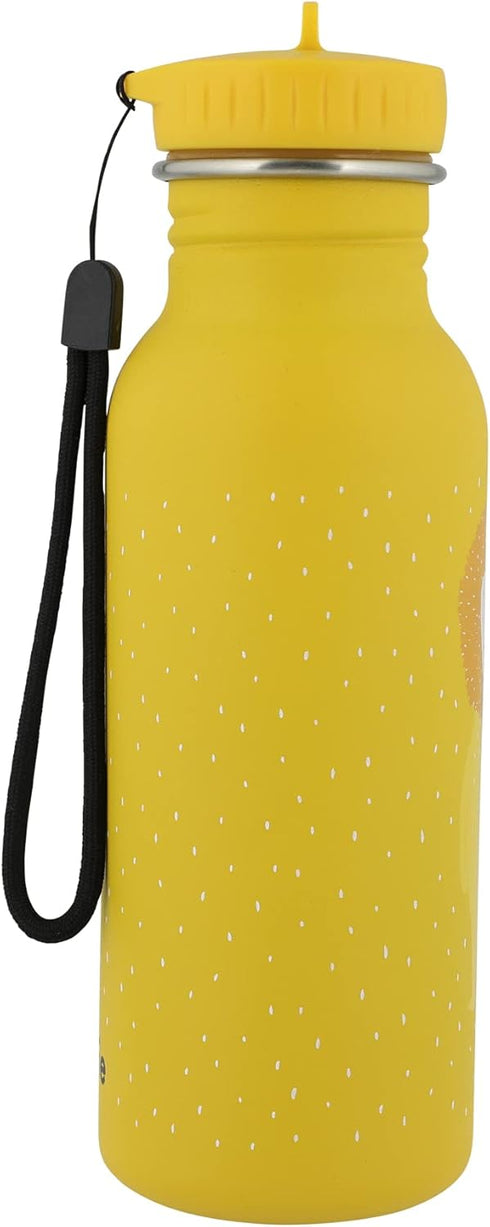 Trixie 500 ml - Stainless Steel Drinking Bottle Mr. Lion Yellow