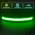 Illumifun LED Running Belt - USB Rechargeable Light Up Sash for Running, Cycling, Hiking, Nighttime Activities