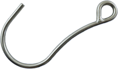 Stainless Steel J Diving Single Hook, Heavy Duty Diving Safety Gear Hook with Quick Release Buckle