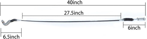 munirater 40in Shift Cable Replacement for EZGO TXT Gas Golf Cart 1991-2001, OEM 25691 - G01