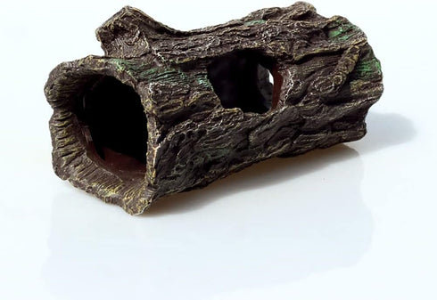 Large Hollow Log Tree Trunk for Reptiles, Lizard, Snake, Gecko, Axolotl, Turtles, Bearded Dragon Tank Decor