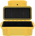 plplaaoo Outdoor Survival Sealed Container Case, Shockproof Waterproof Storage Box for Outdoors, Yellow