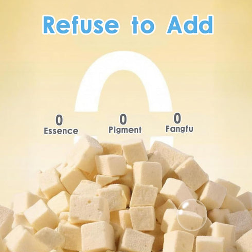 YJSLSQIYP 6 oz Freeze Dried Tofu Cubes, High Protein, Keto-Friendly, Vegan Meat Alternative
