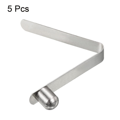 PATIKIL Kayak Paddle Snaps, 8x6.5mm, 5 Pack Steel Solid Button Locking Tube for Camping