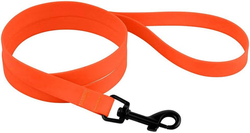CollarDirect Waterproof Dog Leash for Small Medium Large Dogs, Durable Pet Leashes in Pink, Black, Blue, Orange