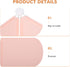CVUTOVO 3 Plastic Guard for Cat Box: Sides Puppy Pad Splash Guard - Leakproof Dog Urine Splash Barrier for Indoor Potty