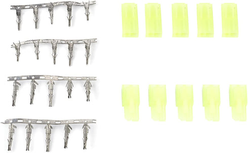 5 VINGVO Plug Unwired Connector, Mini Plug Male Female with Pairs for RC Planes