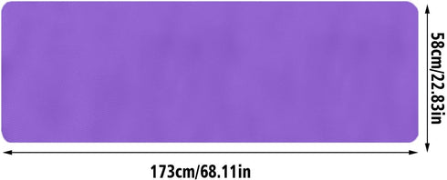 generic 1/5" Thick Yoga Mat for Women, Non-Slip Anti-Tear Extra Thick High Density Exercise Mats with Carrying