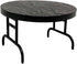 Black Break Away Round Table for Wrestling Action Figures
