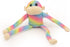 ZippyPaws Spencer The Crinkle Monkey, Colorful Plush Dog Toy with Squeakers for Aggressive Chewers
