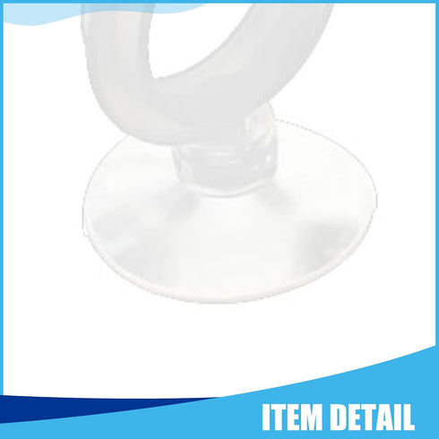 Aquarium Suction Cup, Tube Heater Clip Holder for Fish Tank (Clear, 8Pcs)