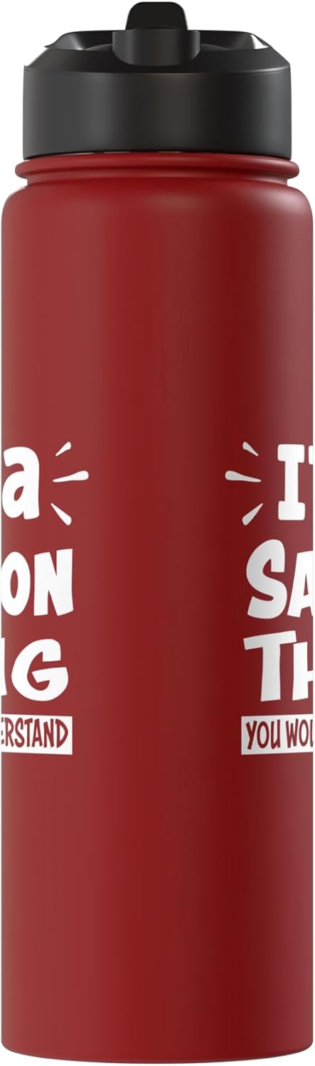 Salmon Animal Lovers Apparel It's A Salmon Thing You Wouldn't Understand Aninal Lovers Stainless Steel Insulated Water