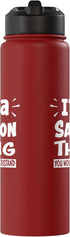 Salmon Animal Lovers Apparel It's A Salmon Thing You Wouldn't Understand Aninal Lovers Stainless Steel Insulated Water