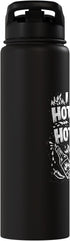 Utopia Sport Hot Sauce Shop I Put Hot Sauce On My Hot Sauce Zine Ink Stainless Steel Insulated Water Bottle