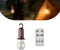 YMTengFei Solar Camping Lights USB Rechargeable Tent Hanging Light Bulb,Portable Outdoor Vintage LED