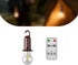 YMTengFei Solar Camping Lights USB Rechargeable Tent Hanging Light Bulb,Portable Outdoor Vintage LED
