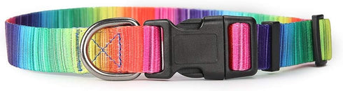 Dog Adjustable Collar, Durable Printing Collar for Small, Medium, and Large Dogs (S/Neck Girth 14"-19")