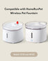 Homerunpet Pet Water Fountain Cleaning Kit, Brush and Tweezers, Fits Most Pet Water Fountains