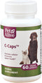 PetAlive C-Caps, All Natural Herbal Supplement for Dogs and Cats, Promotes Cellular and Immune Health, 60 Veggie Caps