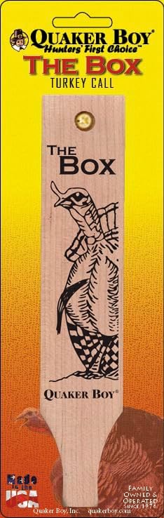 Quaker Boy The Box Turkey Box Call, Wood