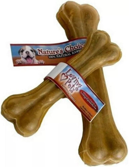 Compressed Rawhide Bone 12.5 in. - Loving Pets
