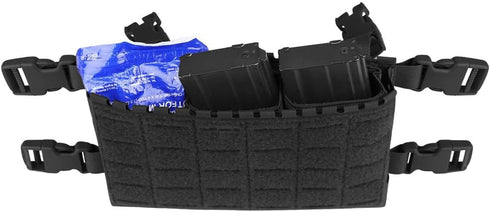 KRYDEX 5.56 Triple/Double Mag Insert, 7.62 Magazine Pouch with Polymer Holster