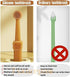 360 Dog & Cat Toothbrush Kit with Storage Cup, Silicone Mini Head Tongue Cleaning Brush, Pet Dental Care for Doggie