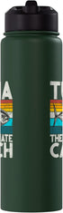 Tuna Fishing Gear Tuna The Ultimate Catch Tuna Fishing Stainless Steel Insulated Water Bottle