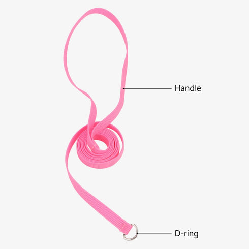 6PCS Dog Slip Leads, D Ring Kennel Nylon Rope for Pet Animal Control, Grooming Shelter Rescues