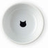 Necoichi Ceramic Cat Bowls for Indoor Cats, Whisker Friendly, Anti-Spill Feeding, Cute Cat Dishes