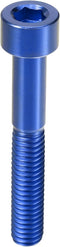 uxcell Blue Universal M6x40 Bike Stem Bolt, Bicycle Headset Stem Bolt Accessory