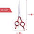 LovinPet 6CR Dog Grooming Scissors - Curved Safety Blunt-tip Scissors for Dogs & Cats, Left/Right-Handed