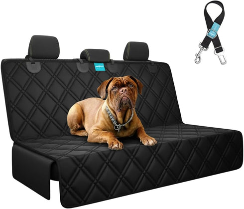 Duke & Dixie Hammock Backseat Protector Waterproof Scratchproof for Dogs Durable Against Dirt & Pet